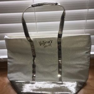 Limited Edition Sparkly Gold Victoria’s Secret Bag